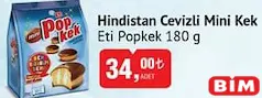 ETİ POPKEK HİNDİSTAN CEVİZLİ MİNİ KEK 180 G ETİ POPKEK HİNDİSTAN CEVİZLİ MİNİ KEK 180 G